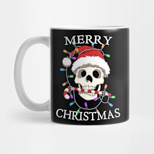 Merry Christmas Skull Skeleton Mug
